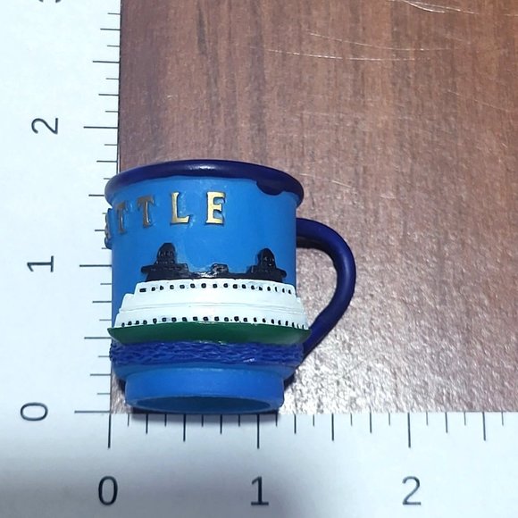 VTG SNCO Miniature Decorative Seattle Plate & Mug Set 1999 - Picture 10 of 11